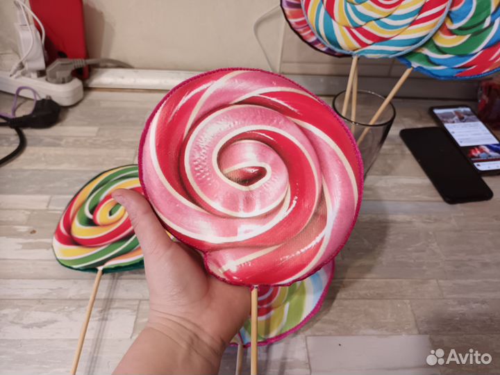 Леденец. 1 шт. Реквизит для аниматоров