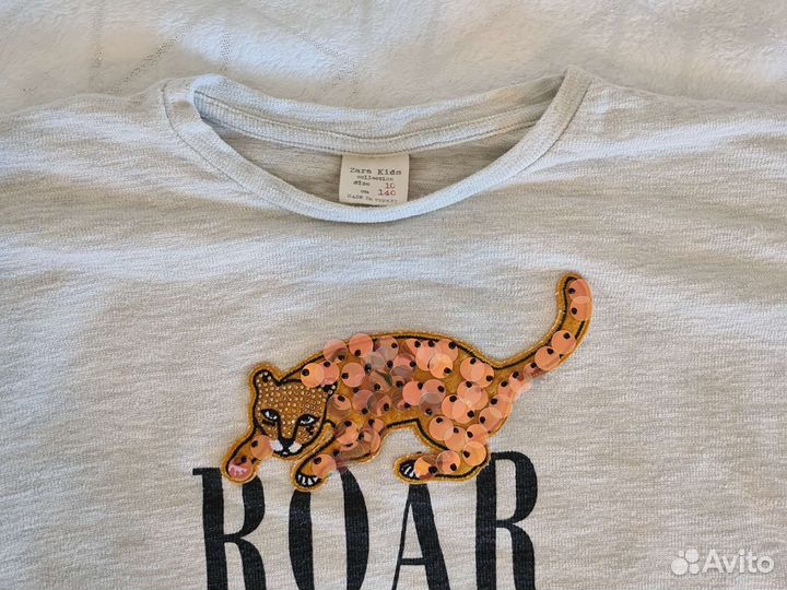 Zara kids свитшот для девочки