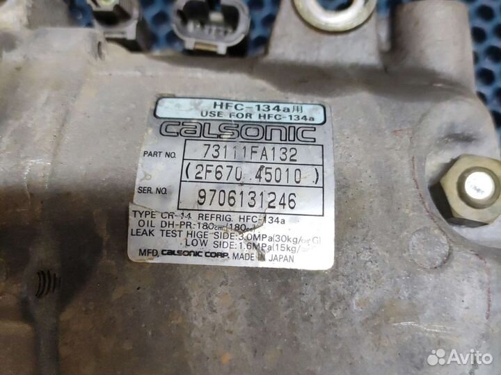 Компрессор кондиционера Subaru Forester sf5