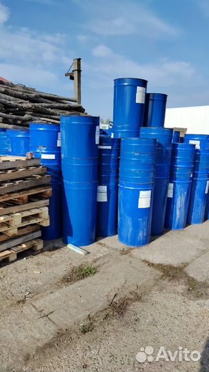 Бочки металлические конусная б/у 200 с крышкой