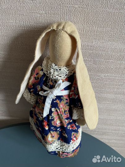 Игрушка зайка ручная работа