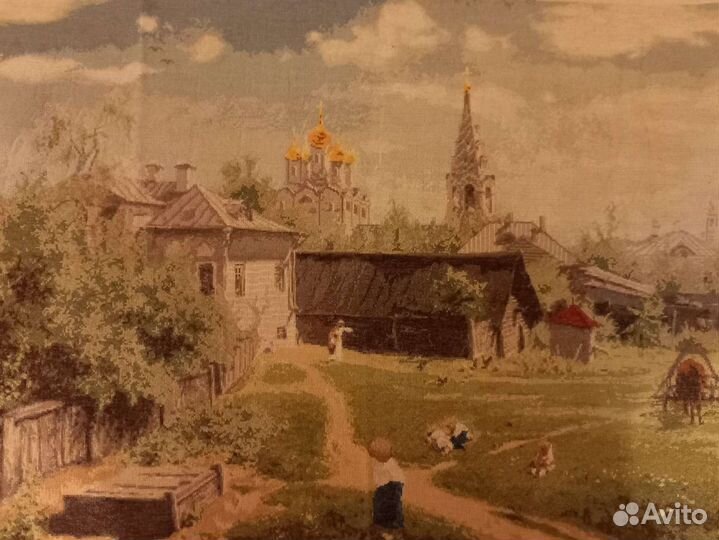 Картина вышитая крестом 