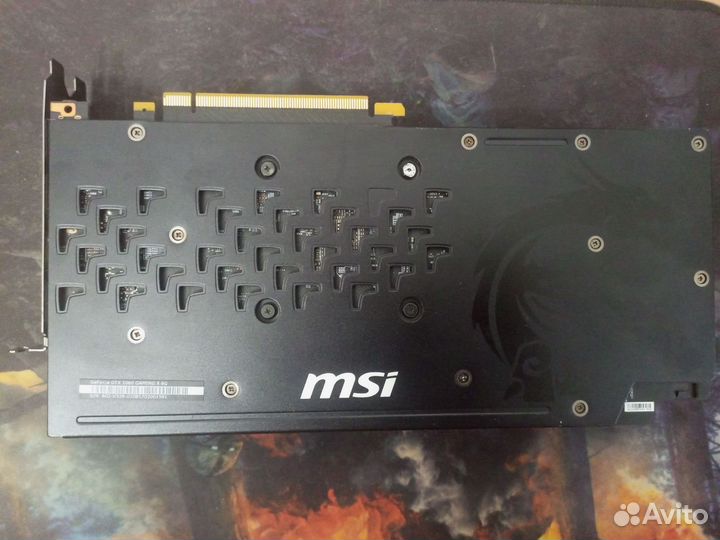 Видеокарта msi gtx 1060 6gb
