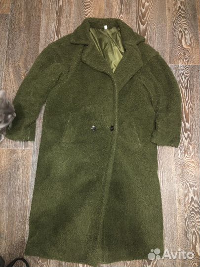 Пальто из чебурашки S