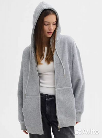 Зип худи оверсайз на молнии