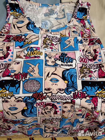 Вещи женские летние пакетом 44-46 р 9шт