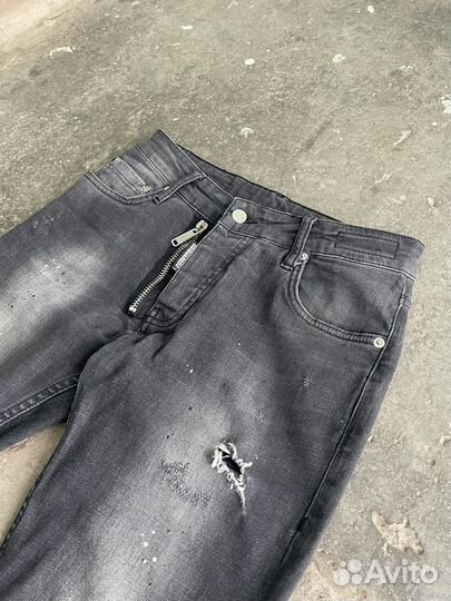 Джинсы Dsquared2 slim fit amiri type