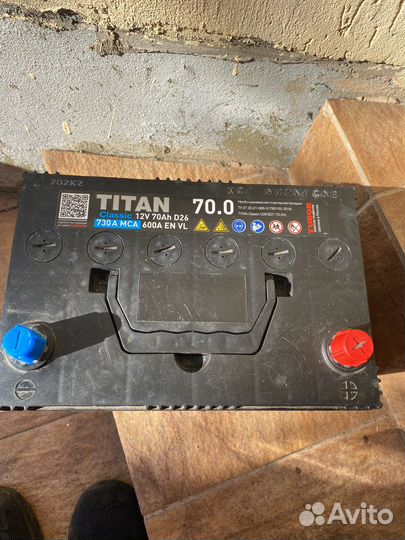 Аккумулятор 70 ач