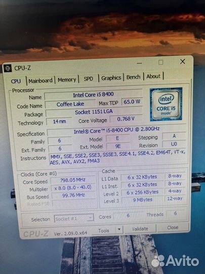 Игровой пк i5 8400 gtx1070