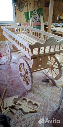 Декоративная телега