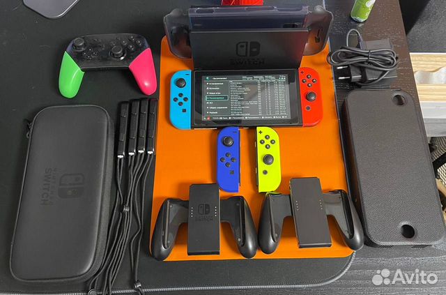 Nintendo switch rev 1 прошитая купить в Санкт-Петербурге | Электроника ...