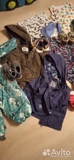 Детские вещи и обувь пакетом на мальчика