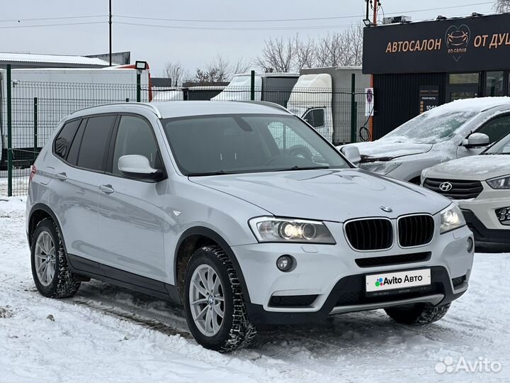 BMW X3 2.0 AT, 2012, 256 700 км