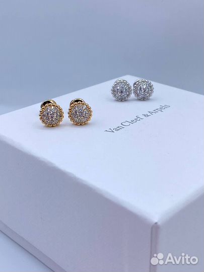 Пусеты Van cleef