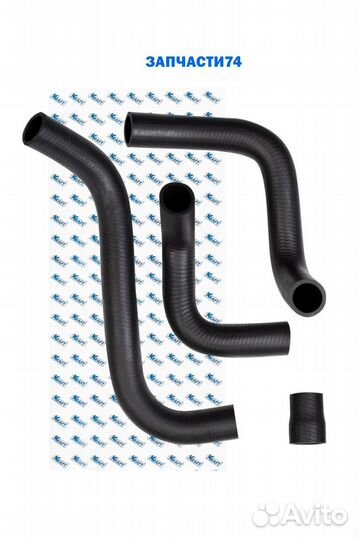 Патрубки радиатора В 2121 kraft (4 шт.),kraft