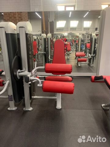 Грузоблочный тренажер сгибания ног сидя Panatta