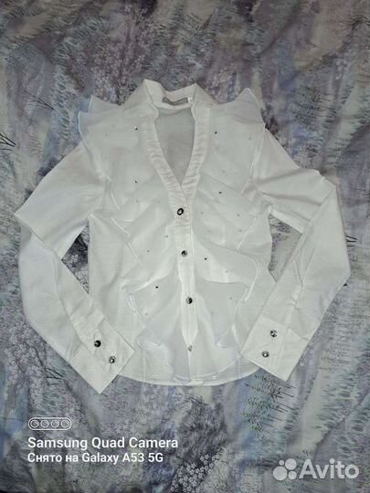 Блузка школьная 122