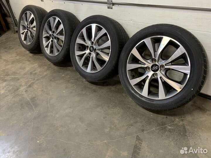 Диски литые r16 Hyundai Solaris/Kia Rio. Оригинал