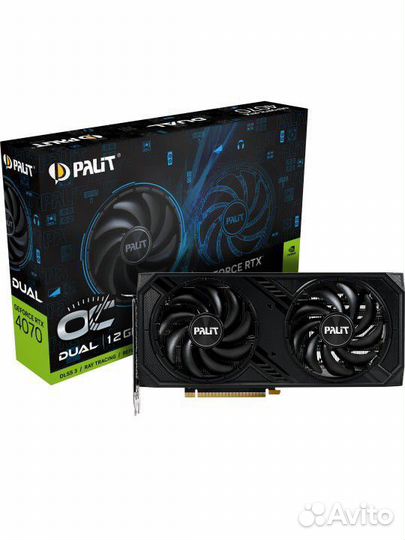 Видеокарта palit geforce rtx 4070 dual oc