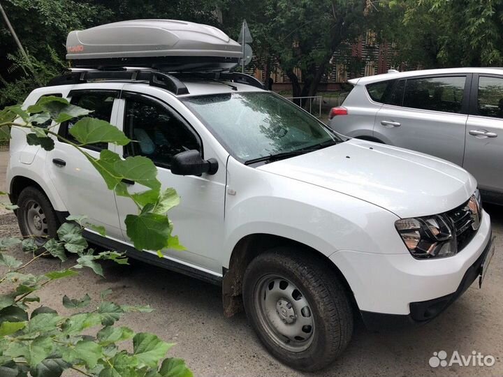 Автобокс багажник на крышу Renault Duster