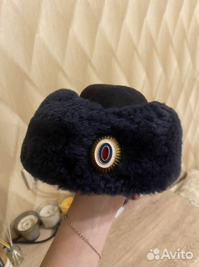 Шапка зимняя полиция