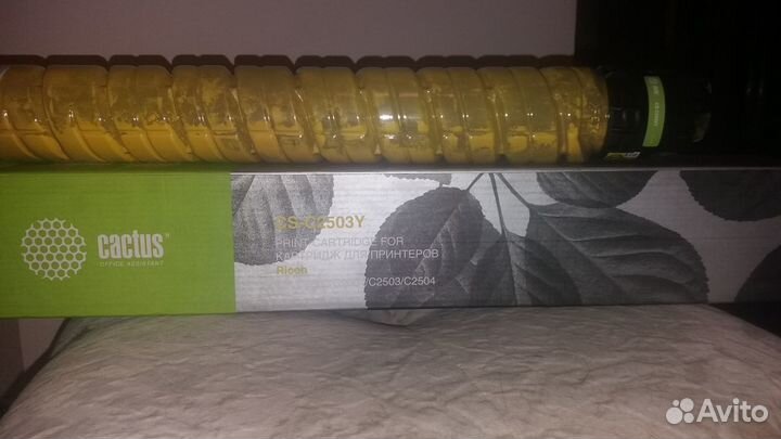 Картридж cactus CS-C2503Y, 841926, желтый