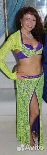 Костюм для восточного танца три в одном