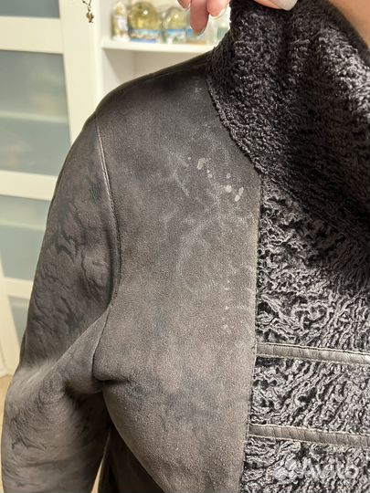 Дубленка натуральная женская снежная королева