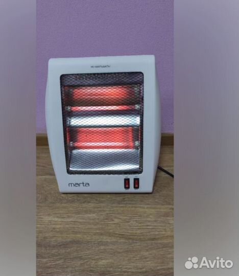 Обогреватель инфракрасный Marta. 1000 Вт. Жарит