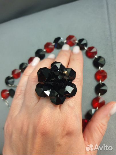 Комплект Byba Bijoux с кристаллами Swarovski