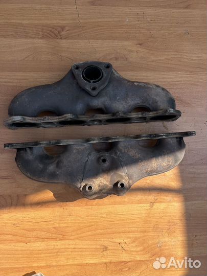 Коллектор выпускной левый Porsche Cayenne