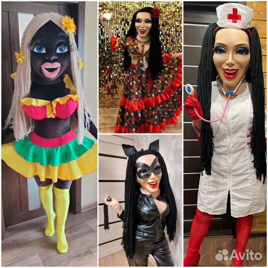 Ростовая кукла шуточный стриптиз