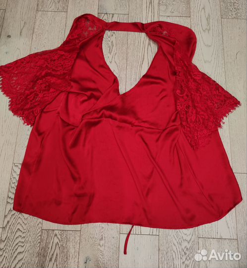 Шелковый халат кимоно