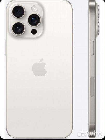 iPhone 15 pro max 256 sim+esim white