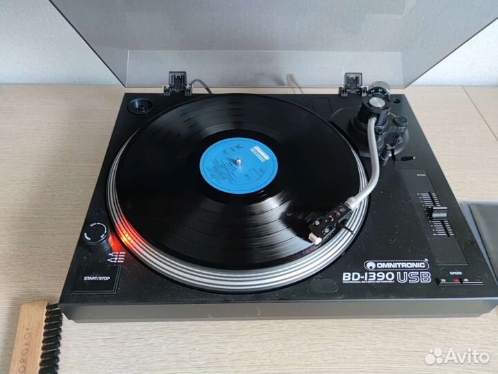 Виниловый проигрыватель Omnitronic BD 1390