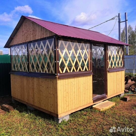 Мягкие окна для беседок и веранд