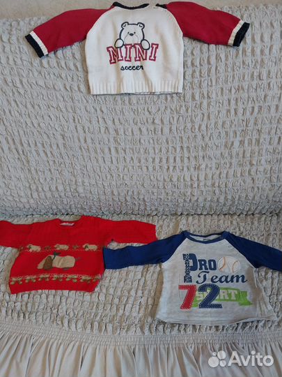 Толстовка детская 0-3 мес