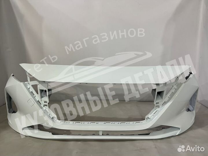Бампер передний Hyundai Solaris 2020 в цвет