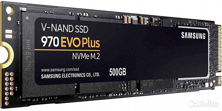SSD 500Gb Samsung 970 EVO Plus (MZ-V7S500BW)