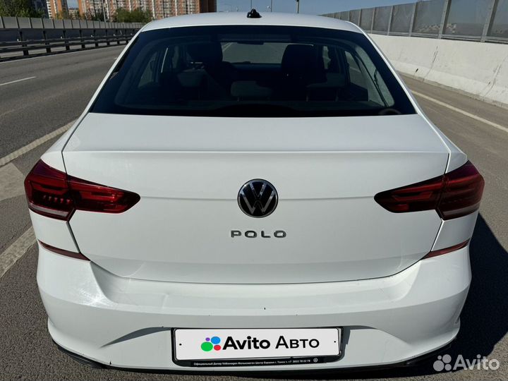 Volkswagen Polo 1.6 AT, 2021, 128 000 км