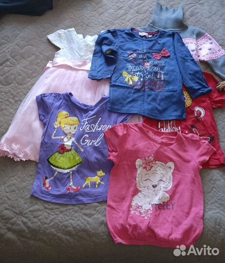 2 пакета вещей для девочки