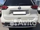 Защита заднего бампера Nissan X-trail 2018+