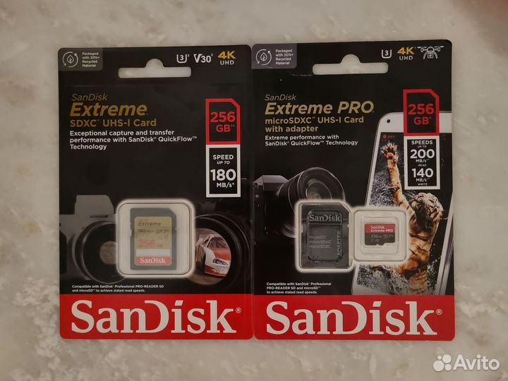 Sandisk extreme pro 256