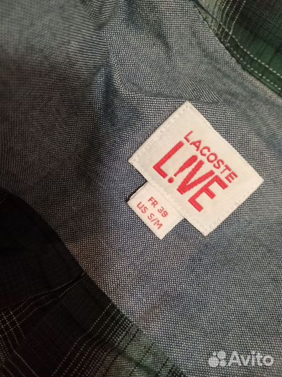 Рубашка мужская lacoste