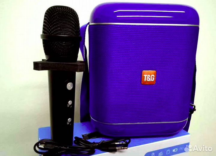 Колонка + Караоке + Микрофон + Рeмень + Гарантия