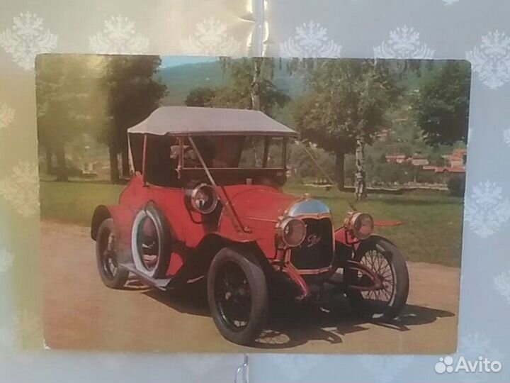 Коллекция редких открыток кабриолетов