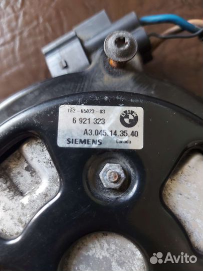 Мотор вентилятора радиатора охлаждения бмв Х5 Е 53