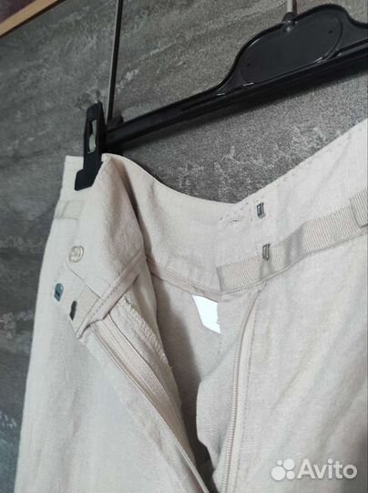 Льняные брюки