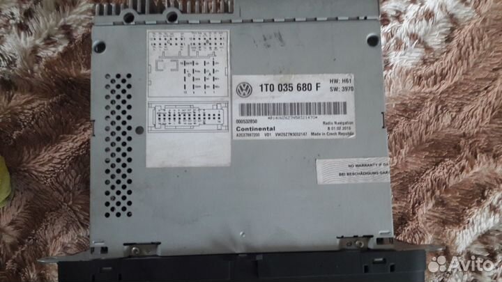 RNS-510 магнитола