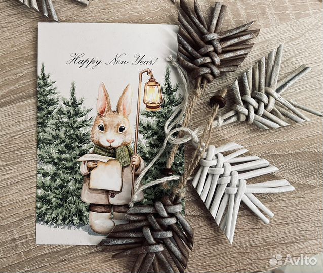 Новогодние игрушки из бумажной лозы